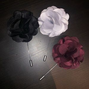 Flower Lapel Pins